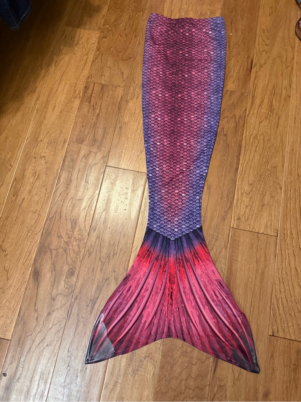 Mermaid Tail Swim Cover in Purple & Pink Ombre